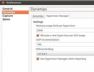 gns3 hypervisor manager ubuntu