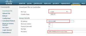 How to Upgrade Software on Cisco 5508 HA WLC