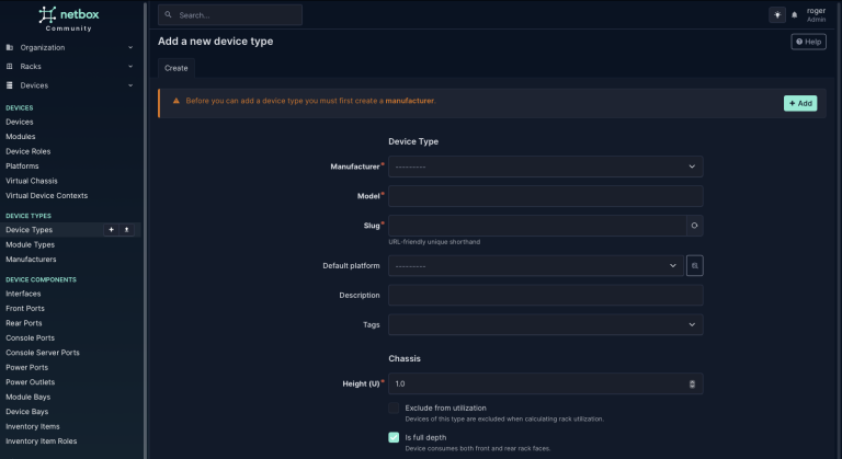 Getting Started with NetBox | How to add your first Device in NetBox